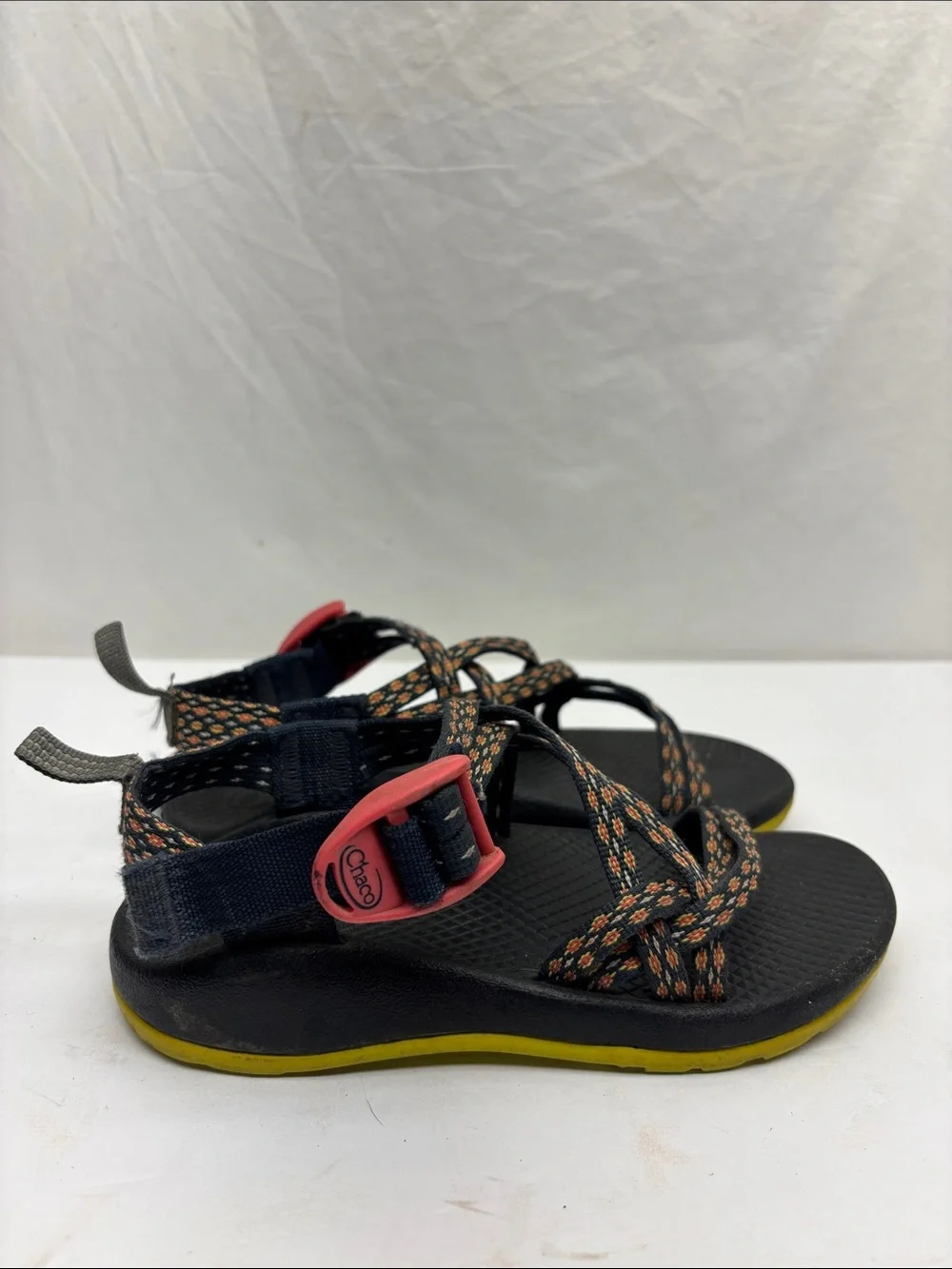 Chaco Black Outdoor Sandals with Straps, SZ 13 little girl, box 46